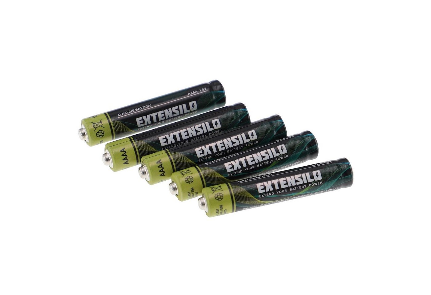 Extensilo vielfältige Anwendungen (550 mAh, 1,5 V, Alkali-Mangan) Batterie von Extensilo