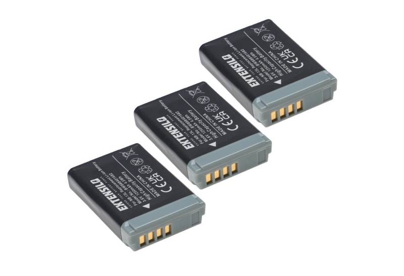 Extensilo Ersatz für Canon NB-13L für Digitalkamera / Kamera (1250 mAh, 3,6 V, Kamera-Akku Li-Ion 1250 mAh von Extensilo