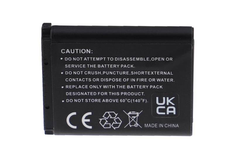 Extensilo passend für Traveler Super Slim XS-80 Kamera / Foto / Kompaktkamera Kamera-Akku Li-Ion 700 mAh von Extensilo