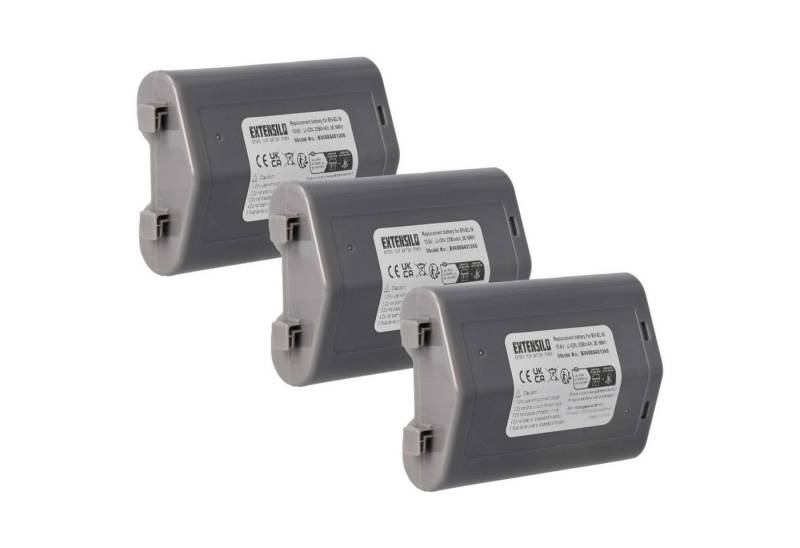 Extensilo Ersatz für Nikon EN-EL18 für Digitalkamera / Kamera (3350 mAh, 10,8 V, Kamera-Akku Li-Ion 3350 mAh von Extensilo
