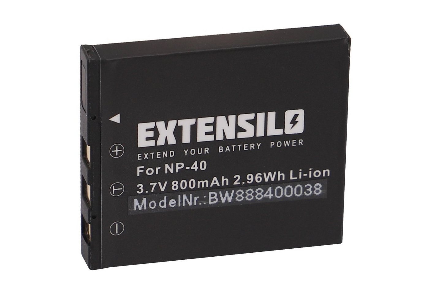 Extensilo Ersatz für Panasonic CGA-S004 für Kamera-Akku Li-Ion 800 mAh (3,7 V) von Extensilo