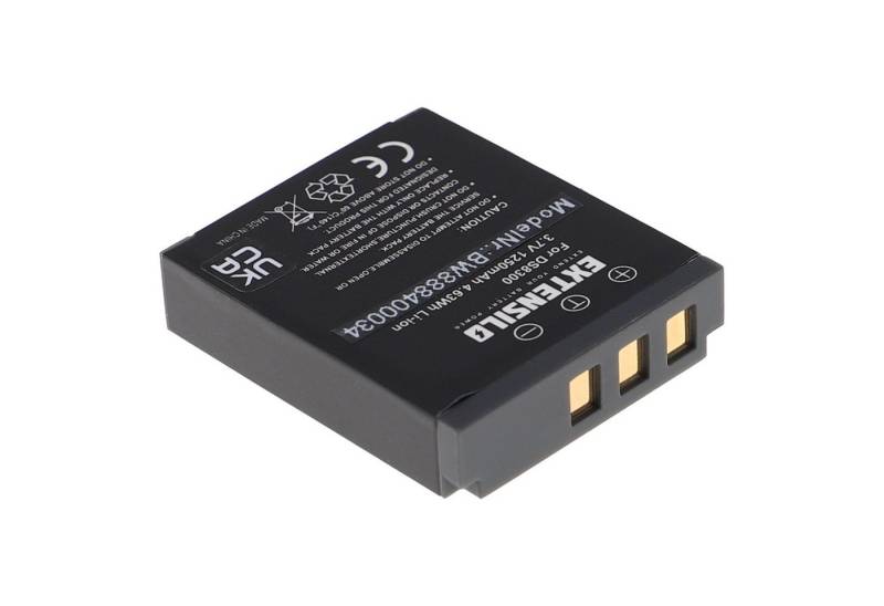 Extensilo passend für Avant S8x6, S10x6, S10, S8 Kamera / Foto / Kompaktkamera Kamera-Akku Li-Ion 1250 mAh von Extensilo