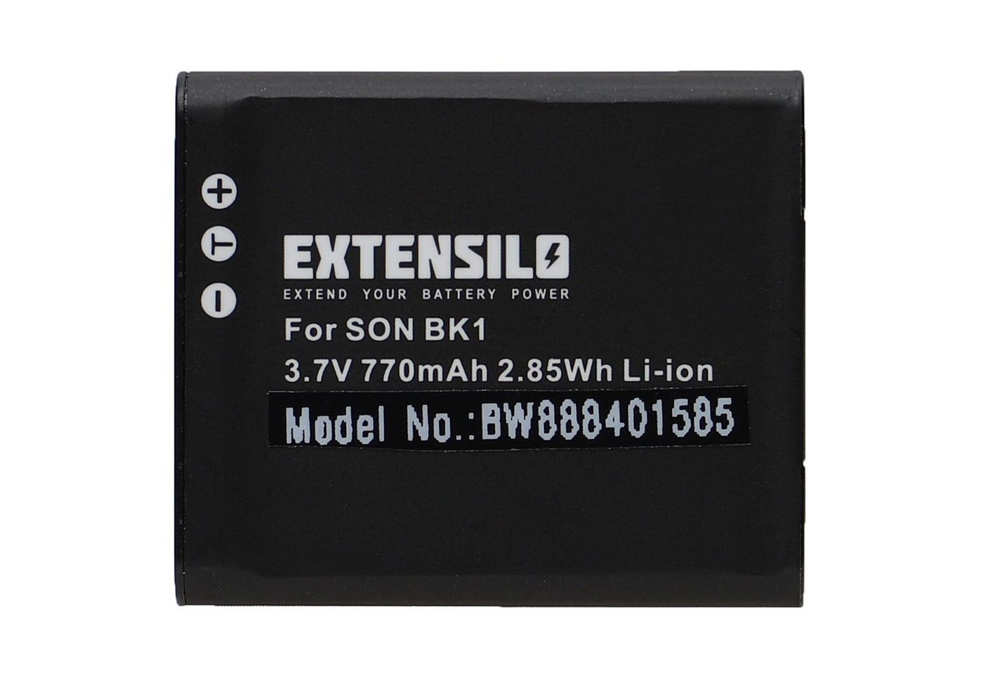 Extensilo Ersatz für Sony NP-FK1, NP-BK1 für Kamera / Camcorder Analog / Kamera-Akku Li-Ion 770 mAh von Extensilo