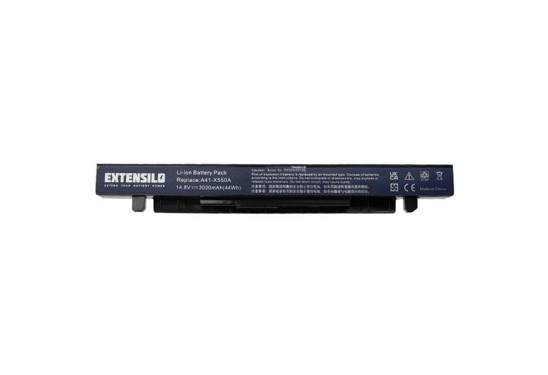 Extensilo passend für Asus F552EP, F552C, F550V, F552EA, F552CL, F550VC, F550VB, Laptop-Akku Li-Ion 3000 mAh von Extensilo