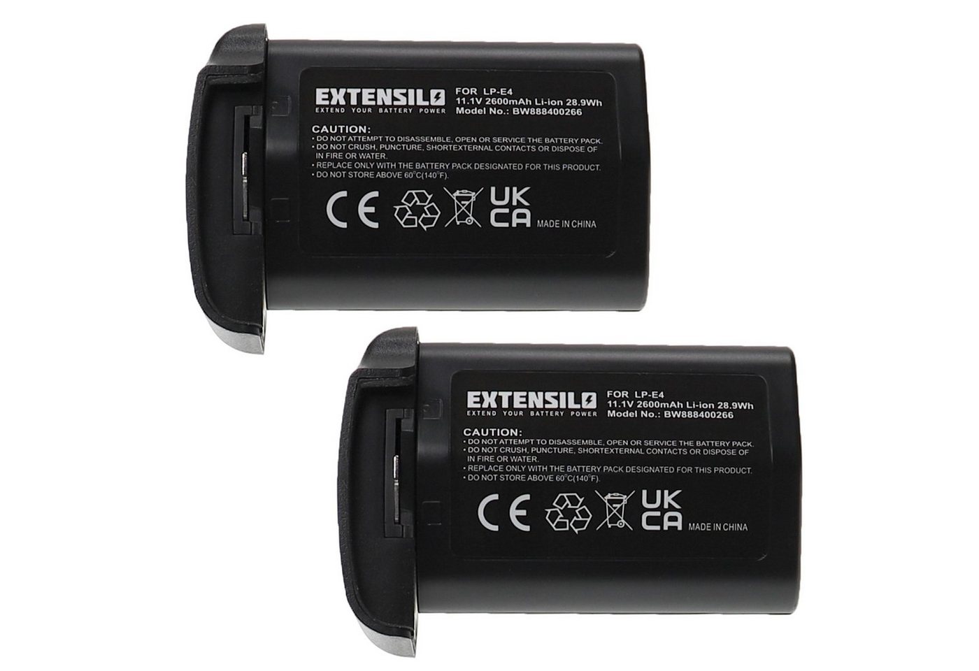 Extensilo passend für Canon MT-24EX Blitzgerät / Kamera / Foto Digitalkamera / Kamera-Akku Li-Ion 2600 mAh von Extensilo