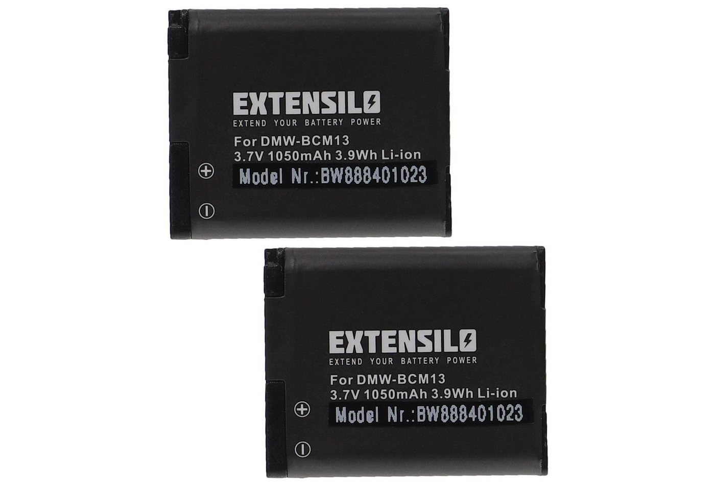 Extensilo passend für Panasonic Lumix DMC-FT5, DMC-FT5A, DMC-FT5D, DMC-FT5K, DMC-FT5S, DMC-LZ40, DMC-LZ40K Kamera / Foto Digitalkamera (1050mAh, 3,7V, Li-Ion) Kamera-Akku 1050 mAh von Extensilo