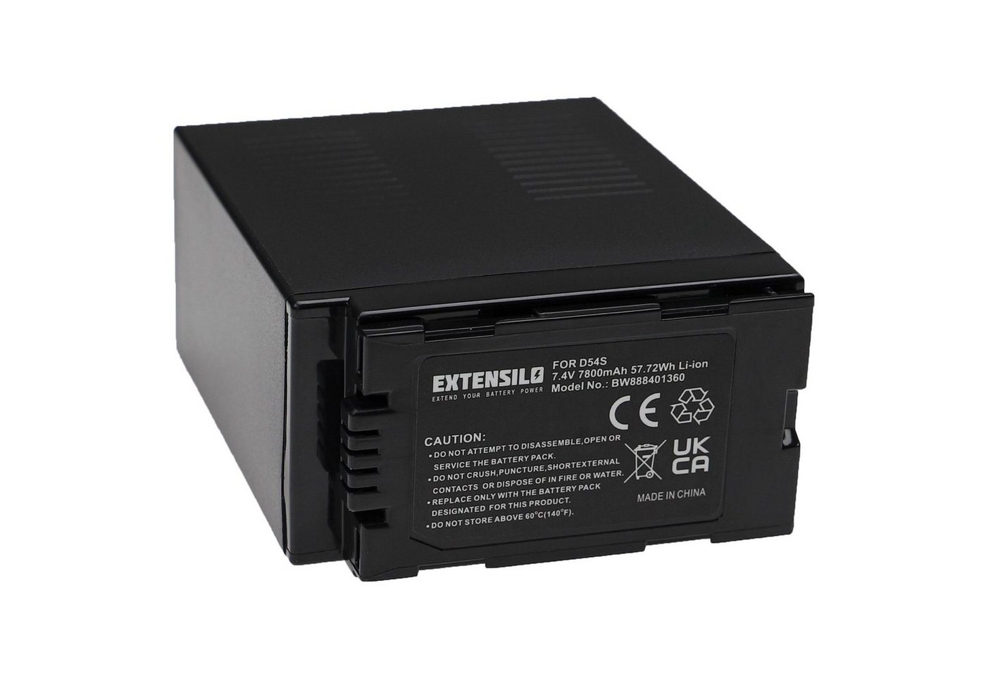 Extensilo passend für Panasonic NV-DA1, NV-DS1, NV-DA1B, NV-DS12, NV-DS11, Kamera-Akku Li-Ion 7800 mAh Extensilo passend für Panasonic NV-DA1, NV-DS1, NV-DA1B, NV-DS12, NV-DS11, Kamera-Akku Li-Ion 7800 mAh von Extensilo