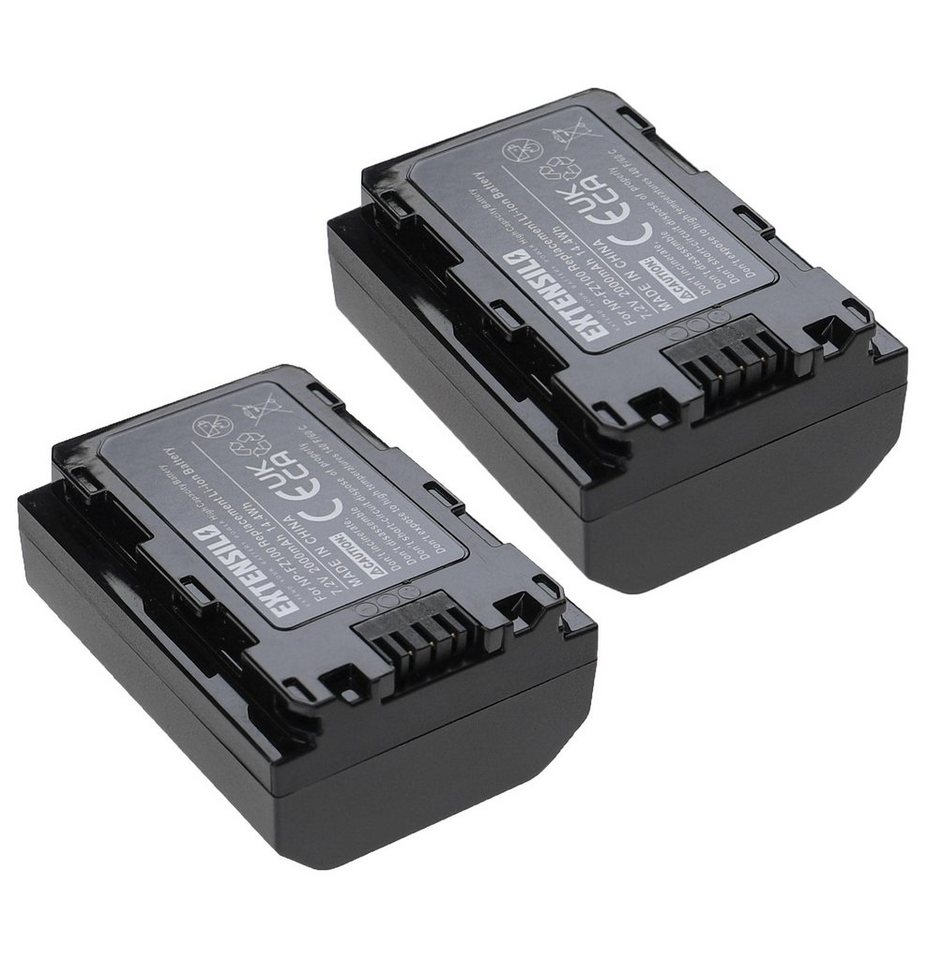Extensilo passend für Sony ZV-E1 Digitalkamera / Kamera (2000 mAh, 7,2 V, Kamera-Akku Li-Ion 2000 mAh Extensilo passend für Sony ZV-E1 Digitalkamera / Kamera (2000 mAh, 7,2 V, Kamera-Akku Li-Ion 2000 mAh von Extensilo