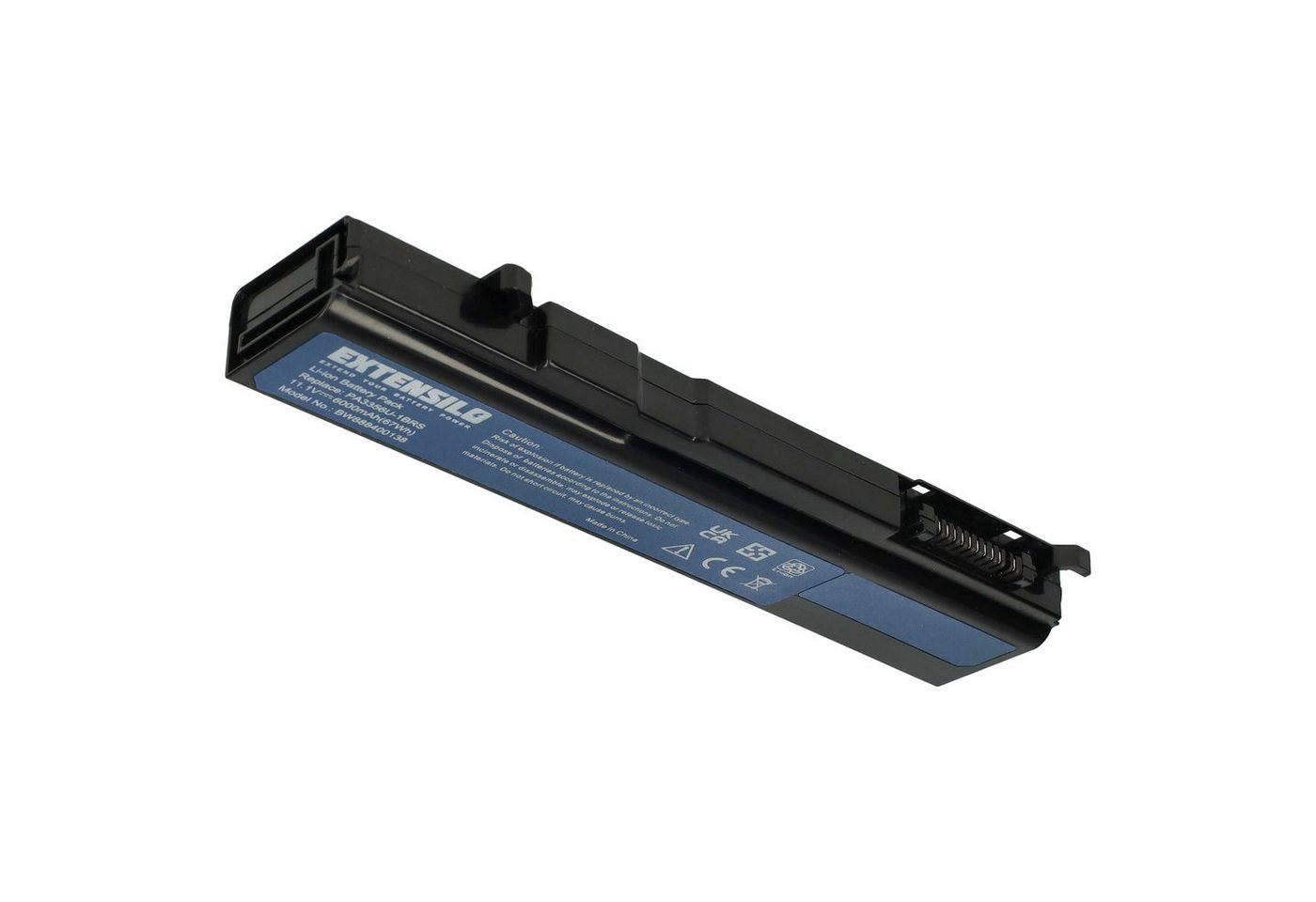 Extensilo passend für Toshiba Satellite A55-S179, A55-S1066, A55-S3261, Laptop-Akku 6000 mAh von Extensilo