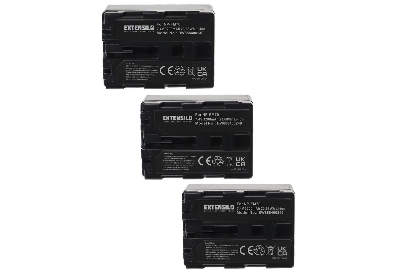 Extensilo passend für Trotec IC120, IC60, IC100, IC80 Kamera / Camcorder Analog Kamera-Akku Li-Ion 3200 mAh Extensilo passend für Trotec IC120, IC60, IC100, IC80 Kamera / Camcorder Analog Kamera-Akku Li-Ion 3200 mAh von Extensilo