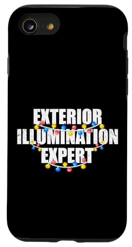 Außenbeleuchtung Experte lustige Weihnachtsbeleuchtung Dekorateur Hülle für iPhone SE (2020) / 7 / 8 von Exterior Illumination Expert Christmas Gifts