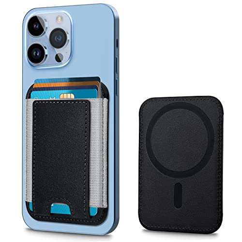 Magnetische Brieftasche Kartenhalter Kompatibel mit Apple MagSafe Wallet für iPhone 14/13/12 Serie, Priume Veganes Leder, Magnetische Brieftasche für iPhone 14/13/12 Pro Max/14 Plus/14 Pro/14, 7 Magnetische Brieftasche Kartenhalter Kompatibel mit Apple MagSafe Wallet für iPhone 14/13/12 Serie, Priume Veganes Leder, Magnetische Brieftasche für iPhone 14/13/12 Pro Max/14 Plus/14 Pro/14, 7 von ExtreLife