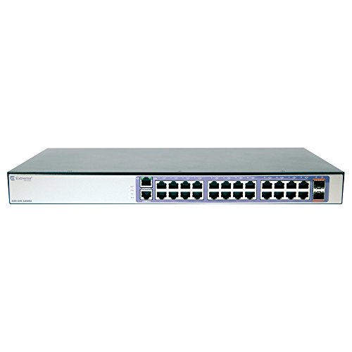 Unbekannt Extreme Networks 220-24T-10GE2 Managed L2/L3 Gigabit Ethernet (10/100/1000) Bronze, Violett 1U - Netzwerk-Switches (Serie, L2/L3, Gigabit Ethernet (10/100/1000), Montagegitter, 1HE) von UNKNOWN
