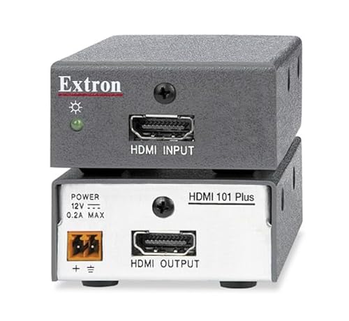 Extron Electronics HDMI 101 Plus Schnittstelle, Schalt- und Steuergerät, Kabel-Equalizer, HDMI-Signal bis zu 70 m bei 1080P oder 1920 x 1200, Teilenummer: 60-872-02 Extron Electronics HDMI 101 Plus Schnittstelle, Schalt- und Steuergerät, Kabel-Equalizer, HDMI-Signal bis zu 70 m bei 1080P oder 1920 x 1200, Teilenummer: 60-872-02 von Extron Electronics