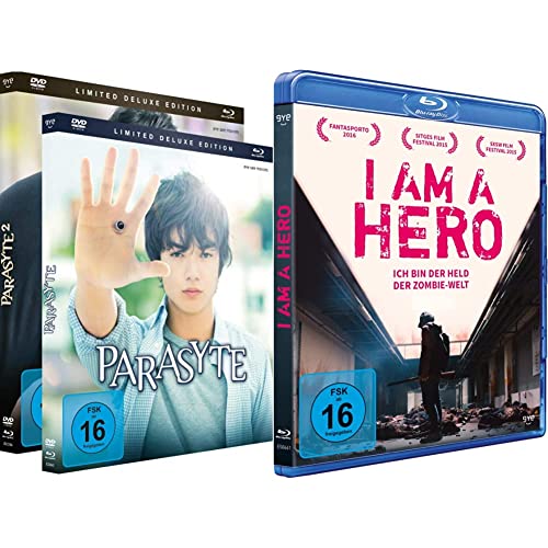 Parasyte - Kiseijuu - Film 1&2 - Bundle - [DVD & Blu-ray] Limited Edition & I am a Hero - [Blu-ray] von Eye See Movies (AV Visionen)