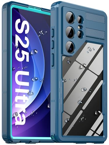 Ezanmull Wasserdichte Schutzhülle für Samsung Galaxy S25 Ultra mit integriertem Displayschutz, staubdicht, stoßfest, Ganzkörper-Unterwasser-Schutzhülle für Samsung Galaxy S25 Ultra 5G 17,5 cm (6,9 Ezanmull Wasserdichte Schutzhülle für Samsung Galaxy S25 Ultra mit integriertem Displayschutz, staubdicht, stoßfest, Ganzkörper-Unterwasser-Schutzhülle für Samsung Galaxy S25 Ultra 5G 17,5 cm (6,9 von Ezanmull