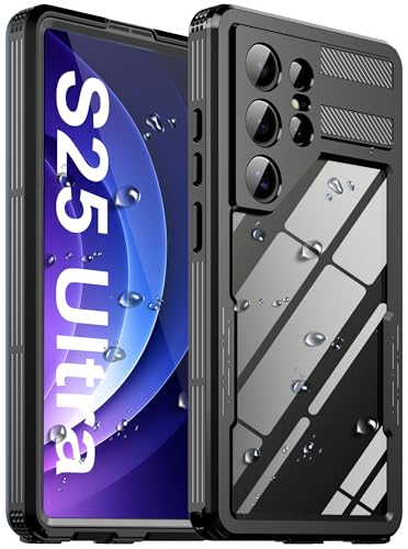 Wasserdichte Schutzhülle für Samsung Galaxy S25 Ultra, mit integriertem Displayschutz, staubdicht, stoßfest, Ganzkörper-Unterwasser-Schutzhülle für Samsung Galaxy S25 Ultra 5G 17,5 cm (6,9 Zoll Wasserdichte Schutzhülle für Samsung Galaxy S25 Ultra, mit integriertem Displayschutz, staubdicht, stoßfest, Ganzkörper-Unterwasser-Schutzhülle für Samsung Galaxy S25 Ultra 5G 17,5 cm (6,9 Zoll von Ezanmull