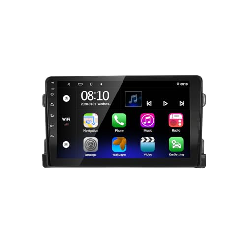 EZoneTronics Android 10.1 Autoradio Stereo für Suzuki Grand Vitara 2006-2013 9-Zoll-Touchscreen High Definition GPS-Navigation Bluetooth USB WiFi AM FM RDS Lenkradsteuerung Player 2G RAM + 32G ROM von Ezonetronics