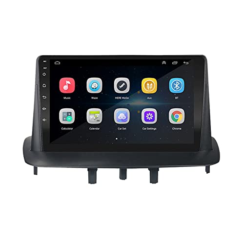 EZoneTronics Android 9.0 Autoradio Stereo für Renault Megane 3 2009-2014 9 Zoll Touchscreen GPS Navigation Head Unit Bluetooth USB WiFi unterstützt Carplay und Android Auto Player 2G RAM + 32G ROM von Ezonetronics