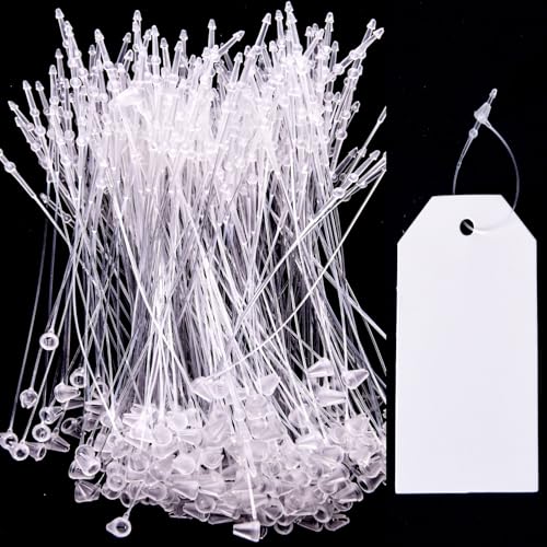 Kunststoff-Verschlüsse, 8,5 cm, transparente Schnappverschluss-Nadeln, Sicherheits-Schmuckanhänger, Schlaufe für Preise, transparente Preisschilder, Schlaufe für Kleidung, Handwerk, Preisschild, 1000 Kunststoff-Verschlüsse, 8,5 cm, transparente Schnappverschluss-Nadeln, Sicherheits-Schmuckanhänger, Schlaufe für Preise, transparente Preisschilder, Schlaufe für Kleidung, Handwerk, Preisschild, 1000 von Ezranova