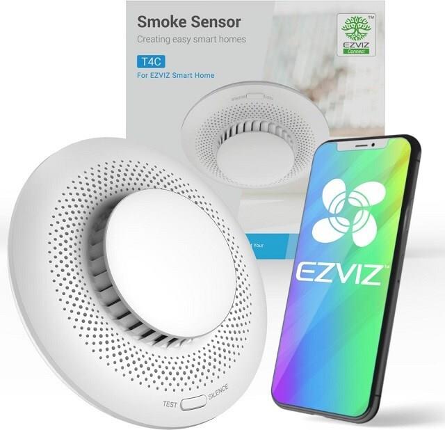 EZVIZ CS-T4C Intelligenter Rauchmelder Drahtlose Verbindung (CS-T4C) von Ezviz