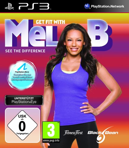 Get Fit with Mel B (Move - Unterstützung) - [PlayStation 3] von F+F Distribution