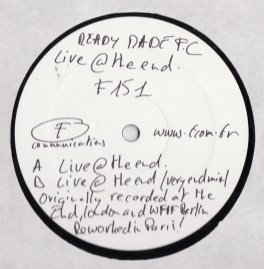 Live at the End [Vinyl Maxi-Single] von F Communications