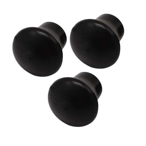 F Fityle 3x Drum Feet Slipcover Bass Drum Ständer Füße Abdecken Zubehörteile Ersetzen Sie Hardware Percussion Instrument Anti Slip, 3.7x3.5 Cm von F Fityle