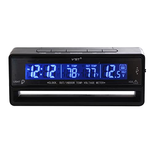 F Fityle Auto Auto Digital Thermometer Temperaturspannungsmesser Batterie F Fityle Auto Auto Digital Thermometer Temperaturspannungsmesser Batterie von F Fityle