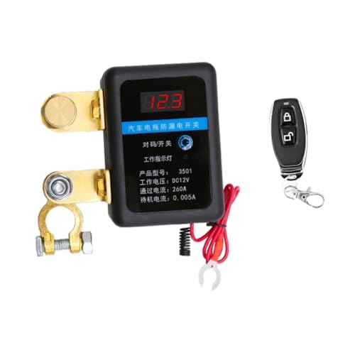 F Fityle Auto -Kill -Schalter Automatischer Abschlusschalter Batterie -Trennschalter für ATV, Single Fernbedienung von F Fityle
