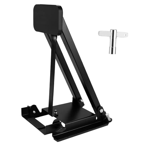 F Fityle Bass Pedal Practice Pad Drum Pedal Verbindung faltbar faltbare resuable einfach zu installieren kompakte Größe robuste stille Percussionsteile von F Fityle