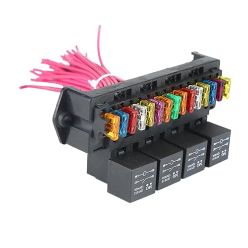 F Fityle Box Blockhalter mit Relais Socket Kabelbaum, Widerstand zu F Fityle Box Blockhalter mit Relais Socket Kabelbaum, Widerstand zu von F Fityle