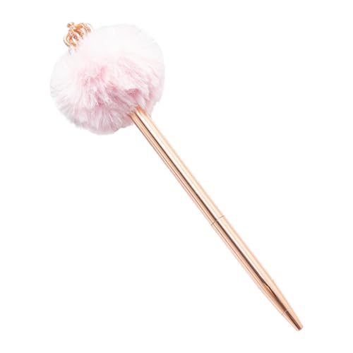 F Fityle Crown Ballpoint Pen Metal -Kugelschreiber stury bequemer Crown Ball Stift Schreibwaren für Studenten für Heimstudienzimmer Studenten Kollegen, Rosa F Fityle Crown Ballpoint Pen Metal -Kugelschreiber stury bequemer Crown Ball Stift Schreibwaren für Studenten für Heimstudienzimmer Studenten Kollegen, Rosa von F Fityle