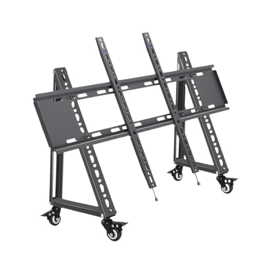 F Fityle Niedriger Höhe TV -Ständer Rolling TV Ständer mit Rad Multipurpose Mobile TV Mount Ständer robuster Bodenmonitor für Zuhause, 55 Inch to 85 Inch F Fityle Niedriger Höhe TV -Ständer Rolling TV Ständer mit Rad Multipurpose Mobile TV Mount Ständer robuster Bodenmonitor für Zuhause, 55 Inch to 85 Inch von F Fityle