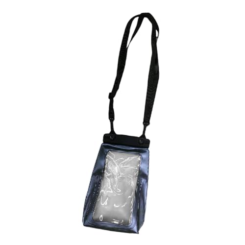 F Fityle Wasserdichtes Telefonbeutel Beschützer transparenter PVC Universal Trockenbeutel Telefonhülle für Wasserpark Pool Kajak -Strand Schwimmen, Blau von F Fityle