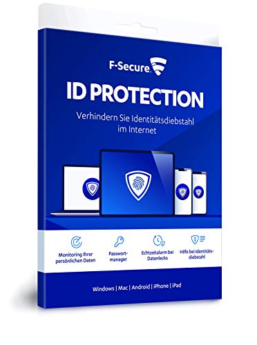F-Secure ID Protection|Standard|5 Geräte|1 Jahr|PC/MAC/IOS/Android|Download|Download von F-SECURE