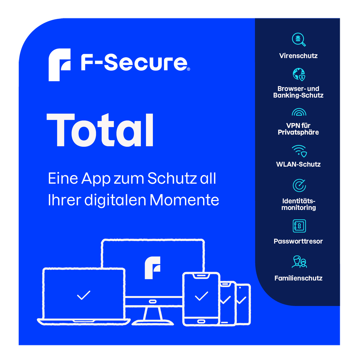 F-Secure Total [5 Geräte - 2 Jahre] [Vollversion] von F-Secure