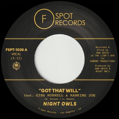 Got That Will B/w Got That Dub [Vinyl LP] von F-Spot Records