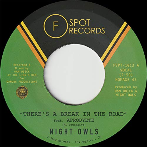 There's A Break in the Road b/w Inner City Blues (Make Me Wanna Holler [Vinyl LP] von F-Spot Records