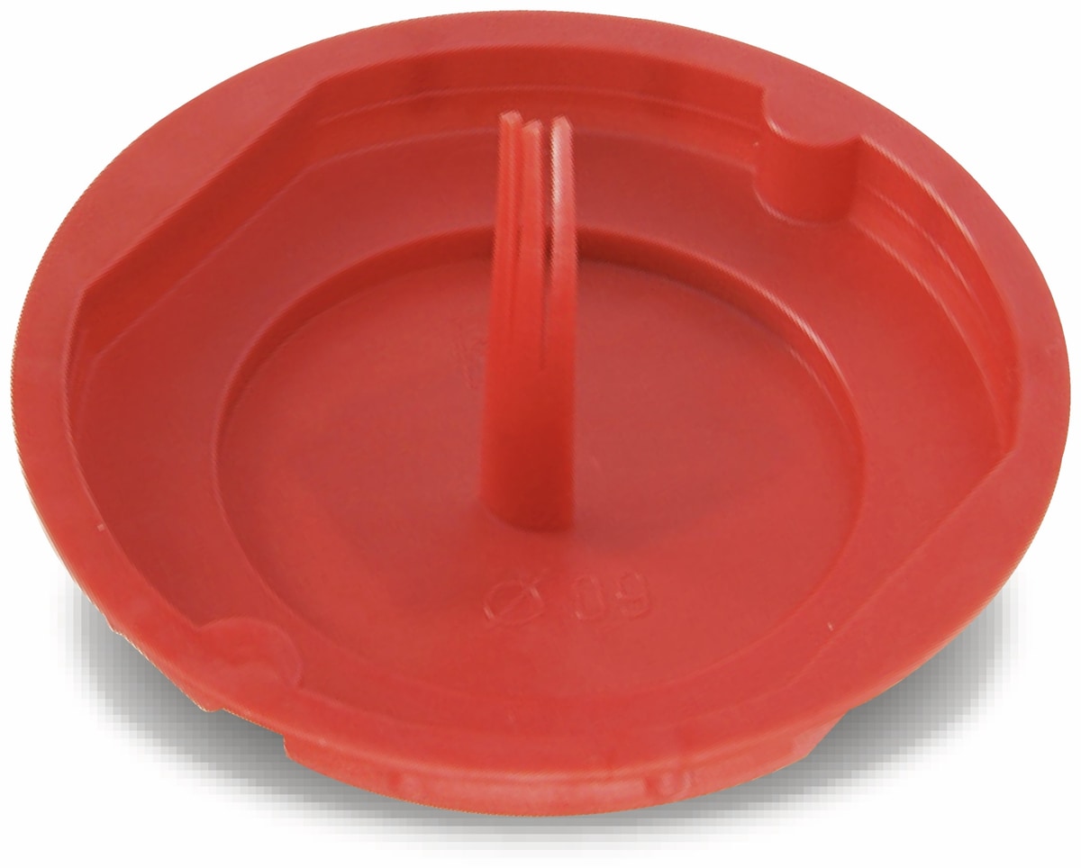 F-TRONIC Signaldeckel, Ø 60 mm, rot, 50 Stück F-TRONIC Signaldeckel, Ø 60 mm, rot, 50 Stück von F-Tronic