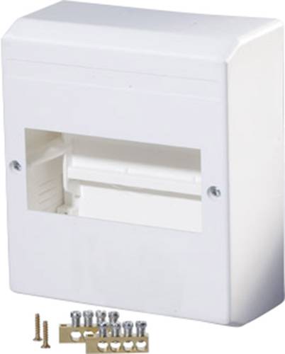 F-Tronic 7260015 KV06K Verteilerschrank Aufputz Anzahl Teilungen = 6 Anzahl Reihen = 1 Inhalt 1St. F-Tronic 7260015 KV06K Verteilerschrank Aufputz Anzahl Teilungen = 6 Anzahl Reihen = 1 Inhalt 1St. von F-Tronic