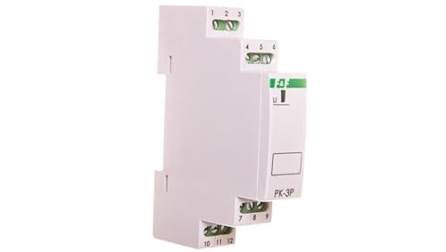 Elektromagnetische Relais 3P 8A 24V AC/DC PK-3P-24V f&f 5908312591917 von F&F