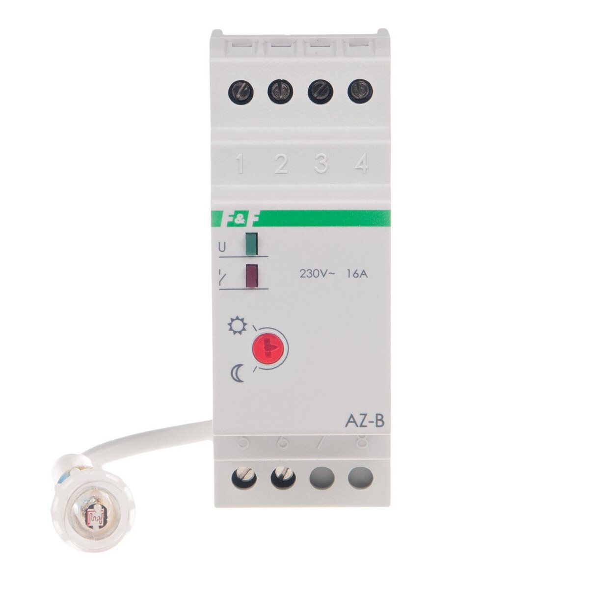 F&F AZ-B 230 V Dämmerungsschalter 16A Hutschiene F&F AZ-B 230 V Dämmerungsschalter 16A Hutschiene von F&F