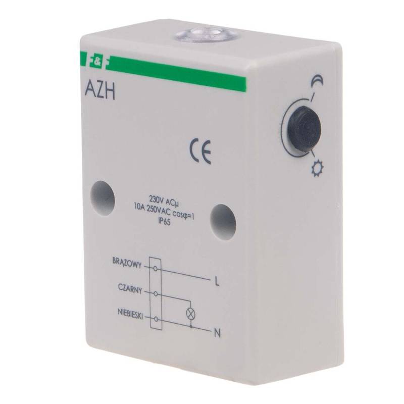 F&F AZH 230V 10A Dämmerungsschalter IP65 inkl. Sensor von F&F