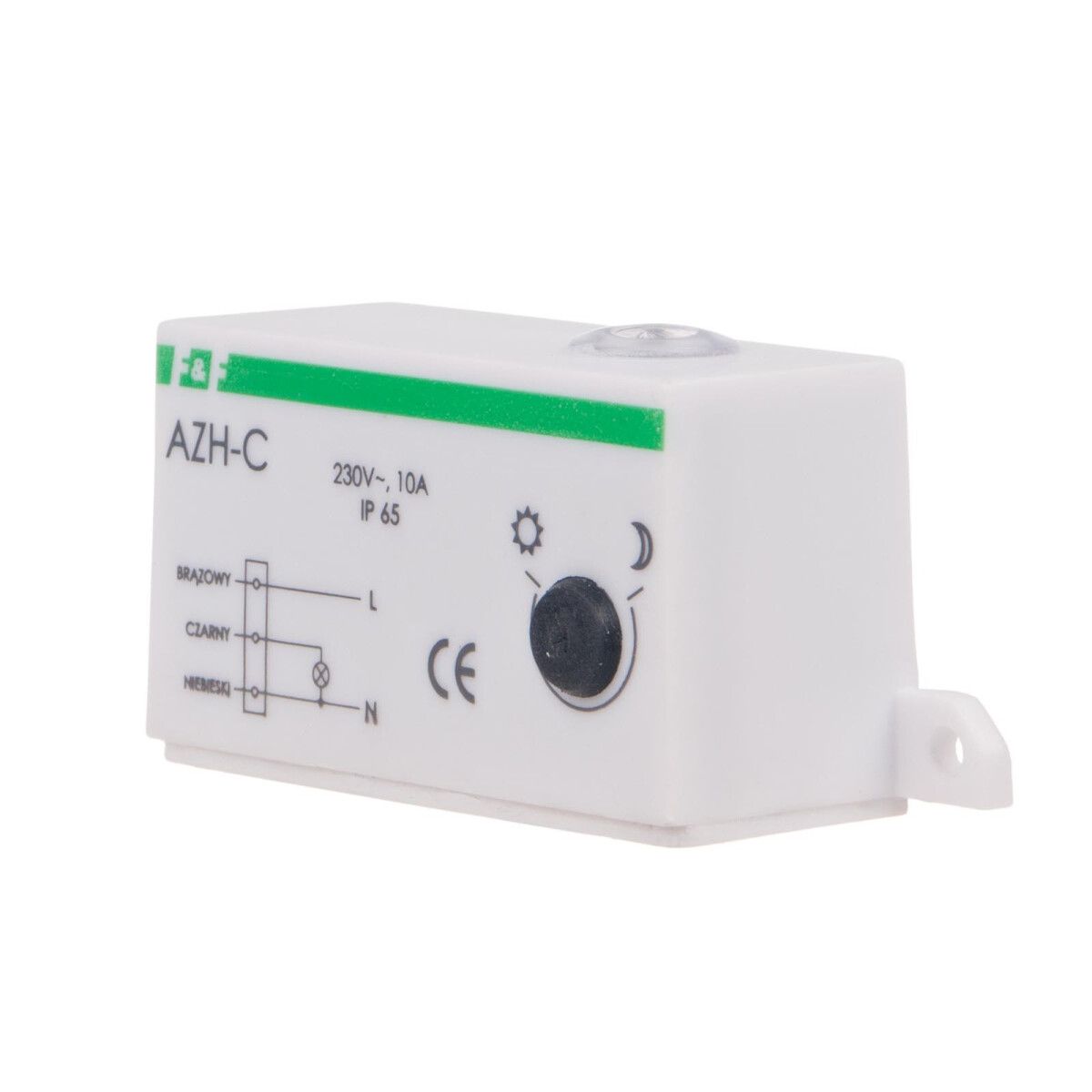 F&F AZH-C 230 V Dämmerungsschalter 10A IP65 inkl. Sensor F&F AZH-C 230 V Dämmerungsschalter 10A IP65 inkl. Sensor von F&F