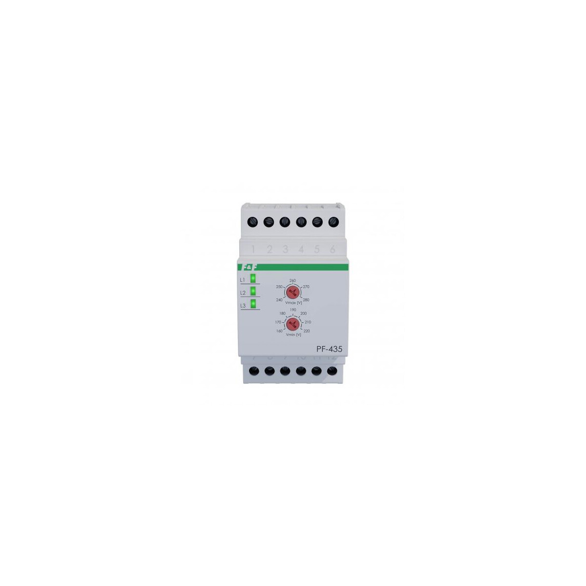 F&F Automatischer Phasenschalter PF-435 TRMS 16A 230V AC F&F Automatischer Phasenschalter PF-435 TRMS 16A 230V AC von F&F