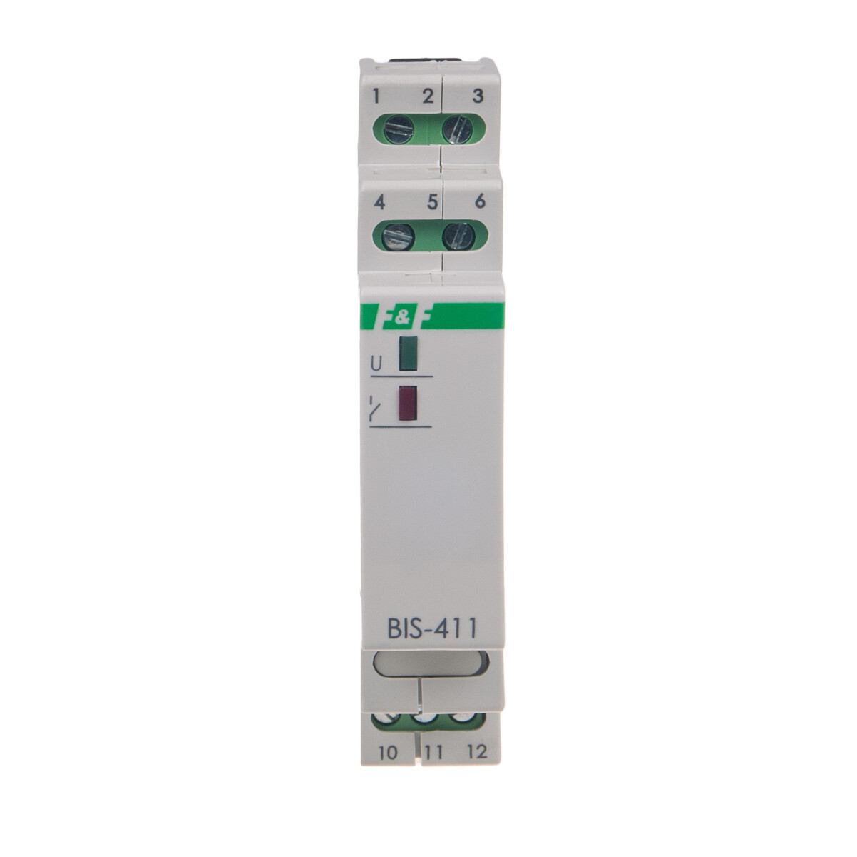 F&F BIS-411 24 V Stromstoßrelais 9V-30V AC/DC 1Wechsler 16A Hutschiene F&F BIS-411 24 V Stromstoßrelais 9V-30V AC/DC 1Wechsler 16A Hutschiene von F&F