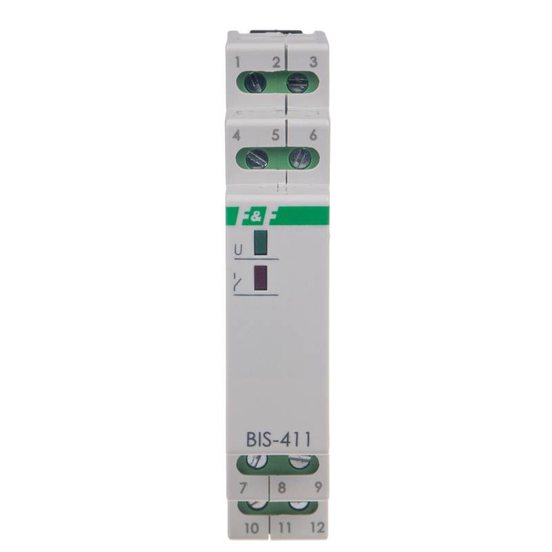 F&F BIS-411 2Z Stromstoßrelais 230V AC 8A 2Schliesser von F&F