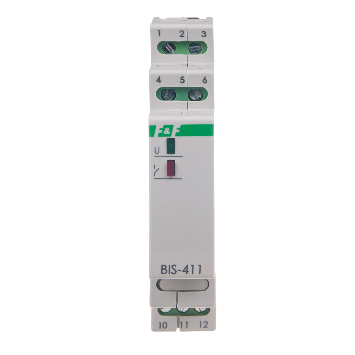 F&F BIS-411 Stromstoßrelais 165V bis 265V AC 16A 1Wechsler Hutschiene F&F BIS-411 Stromstoßrelais 165V bis 265V AC 16A 1Wechsler Hutschiene von F&F