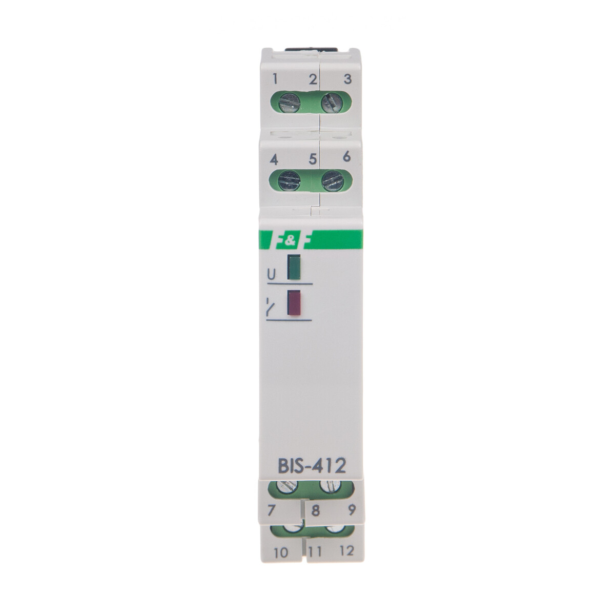 F&F BIS-412 24 V Stromstoßrelais 9V-30V AC/DC 16A 1Wechsler mit Gruppenfunktion F&F BIS-412 24 V Stromstoßrelais 9V-30V AC/DC 16A 1Wechsler mit Gruppenfunktion von F&F